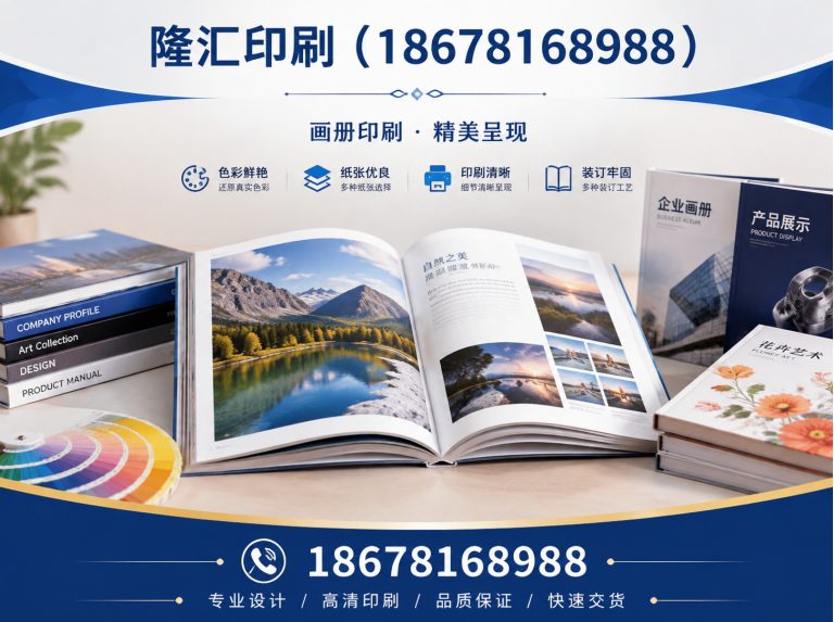 张店区隆汇印刷展示图